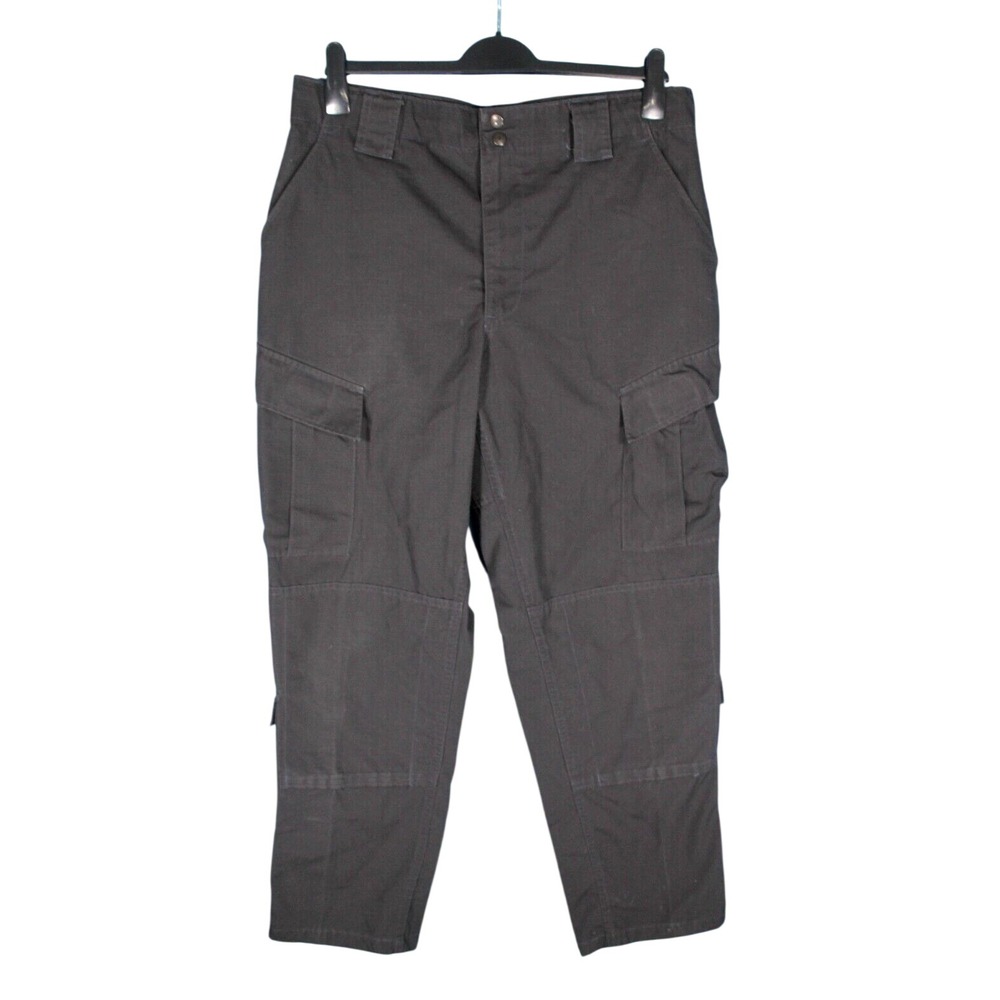 PROPPER Black PUBLIC SAFETY Tactical Military BATTLE RIP Work Cargo Pants 36R-32